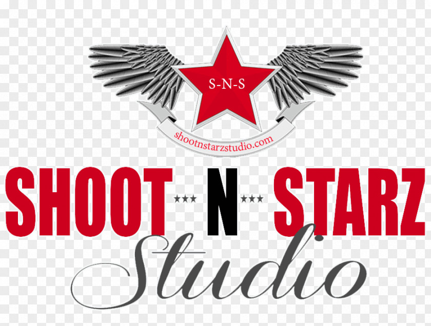 Photo Shoot Studio Shoot-N-Starz-Studio Logo Graphic Design Printed T-shirt PNG