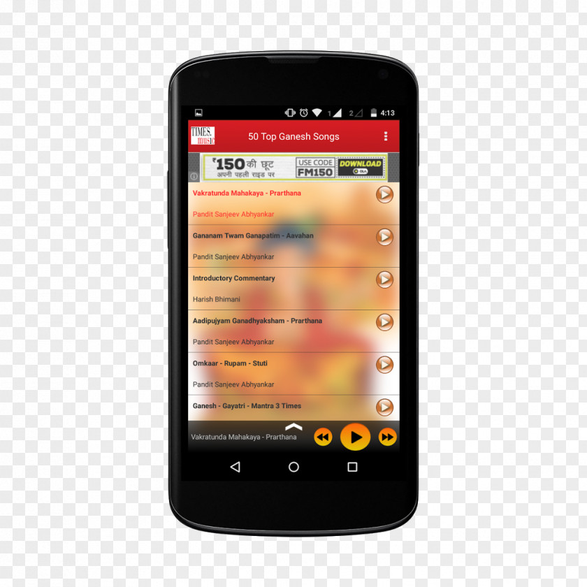 Sri Ganesh Ganesha Mobile Phones Android Handheld Devices PNG