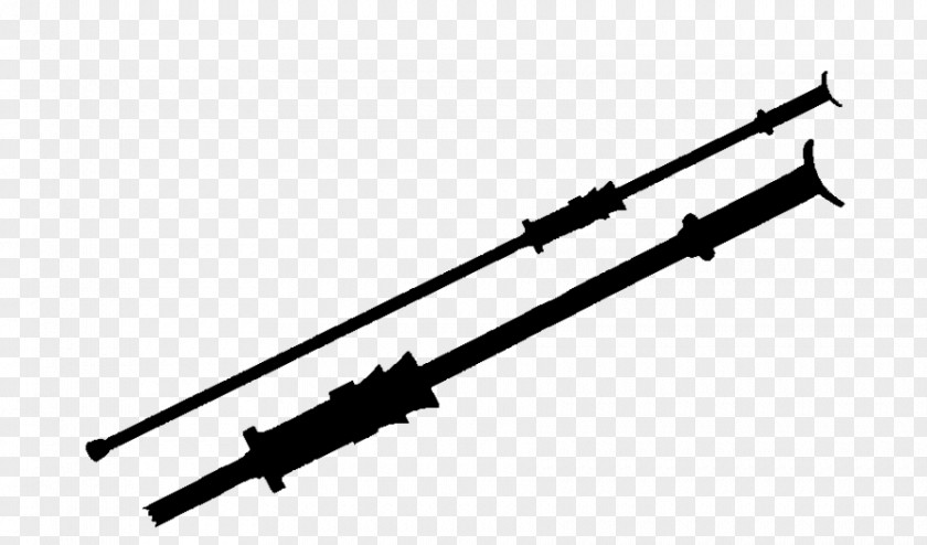 Weapon Ranged Gun Barrel Line PNG