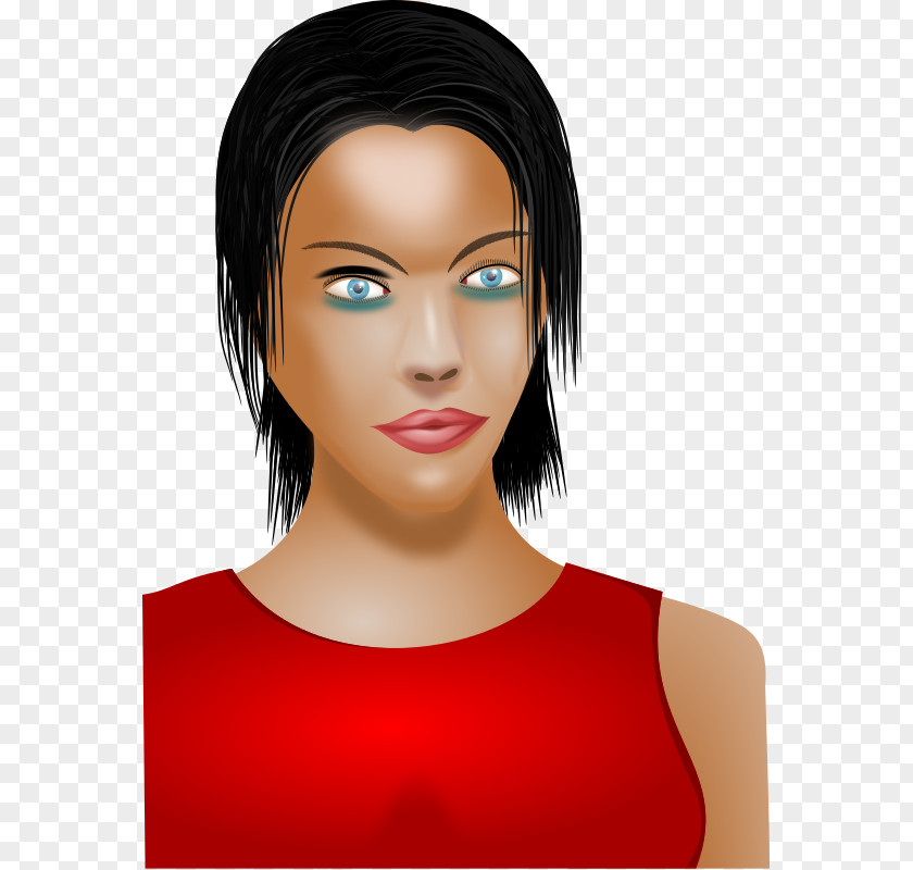 3d Cartoon Female Characters Picture Material Windows Metafile Clip Art PNG