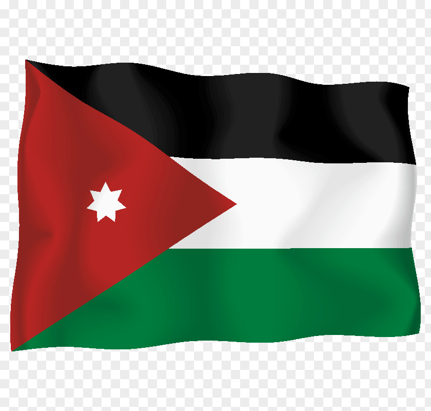 Flag Of Jordan Palestine WUKF PNG