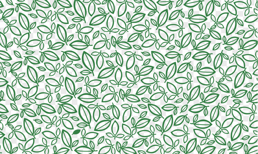 Leaf Background Tea Motif Pattern PNG