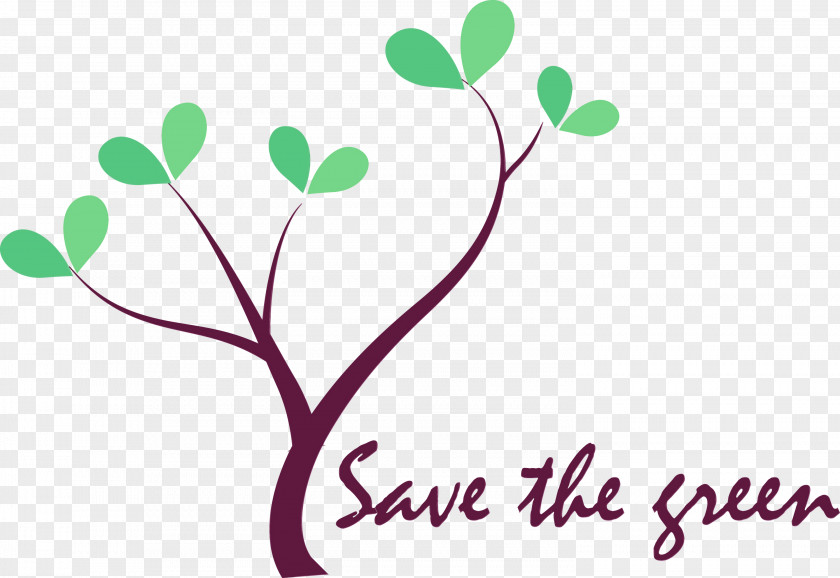 Logo Green Meter Tree Leaf PNG