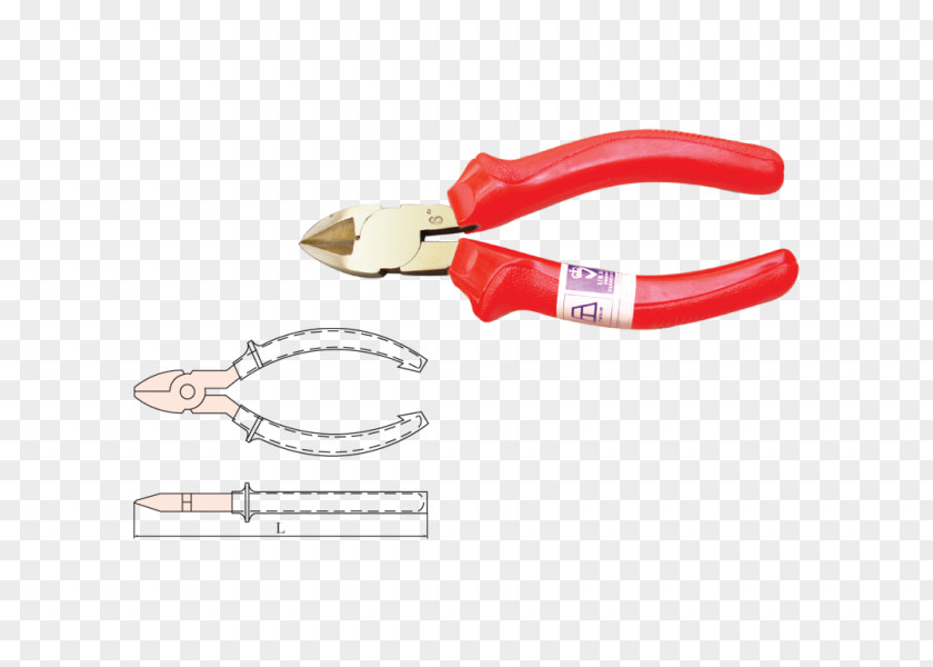 Pliers Diagonal Hand Tool Nipper PNG