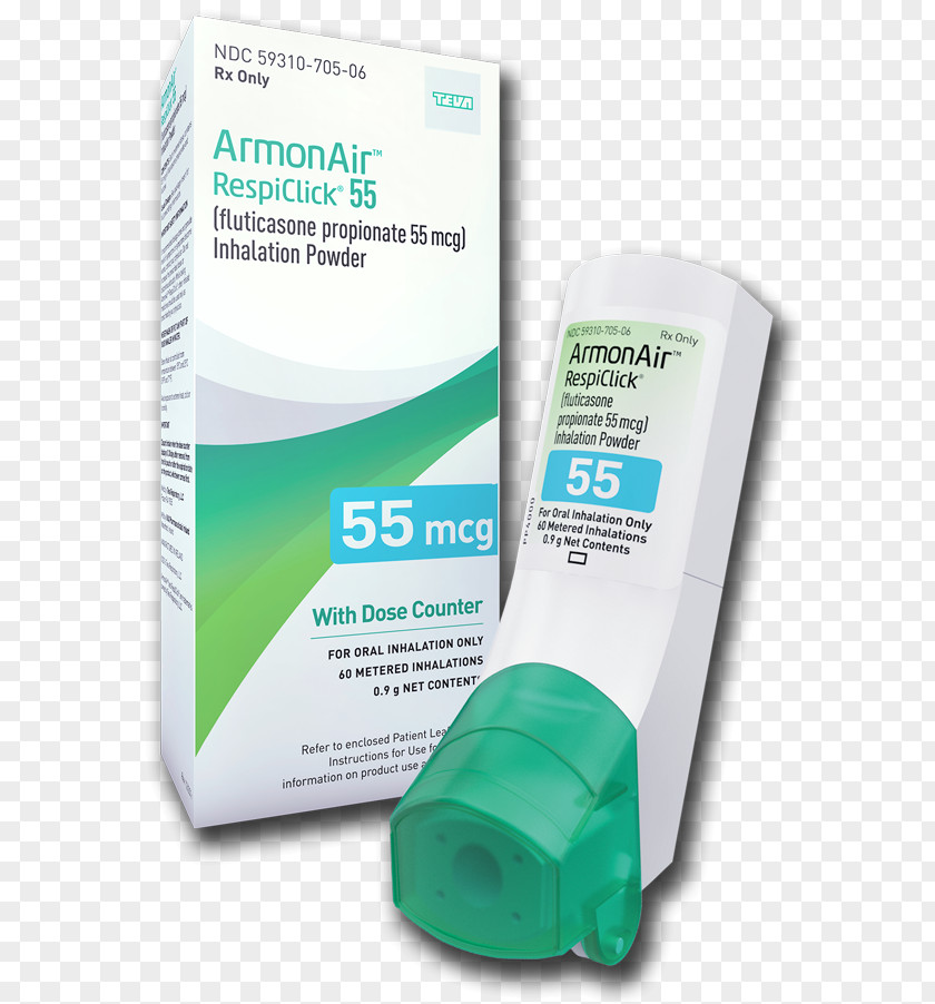Salmeterol Fluticasone Propionate/salmeterol AirDuo RespiClick Inhaler Teva Pharmaceutical Industries PNG