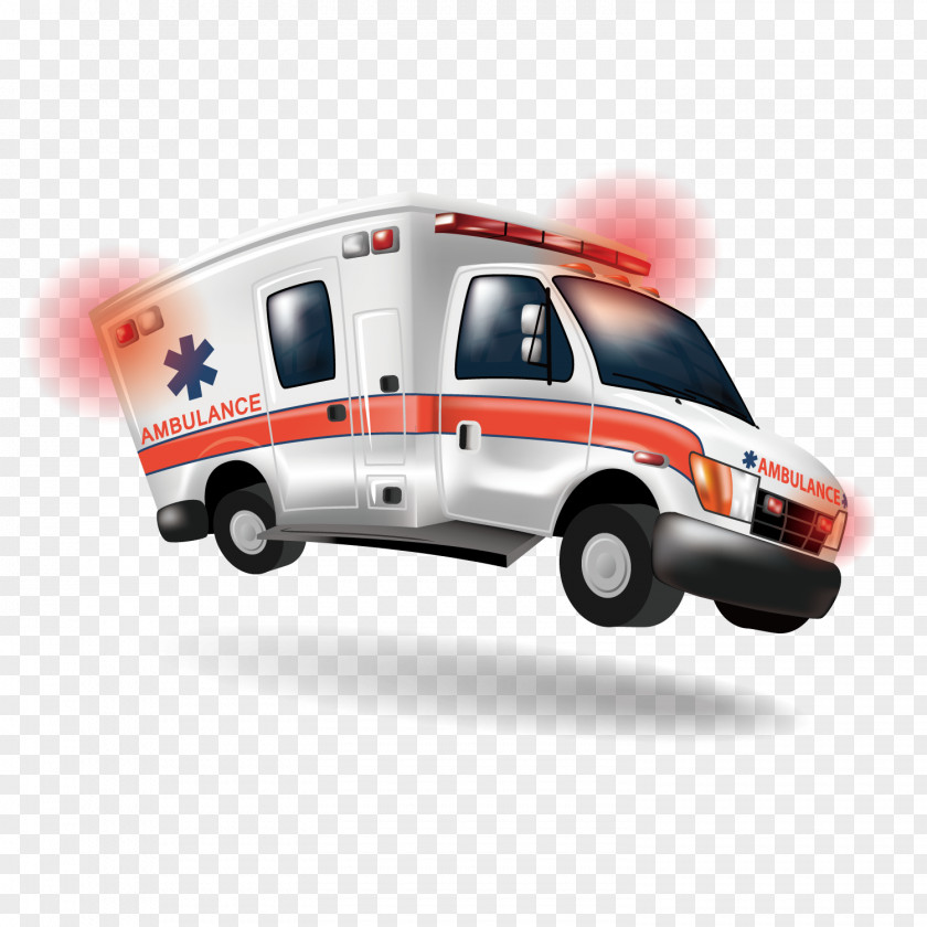 Ambulance Cartoon Emergency Medical Technician Paramedic PNG