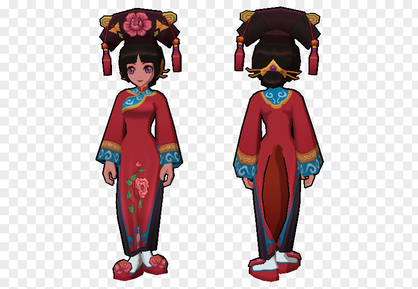 Ancient Costume Design Cartoon Character PNG