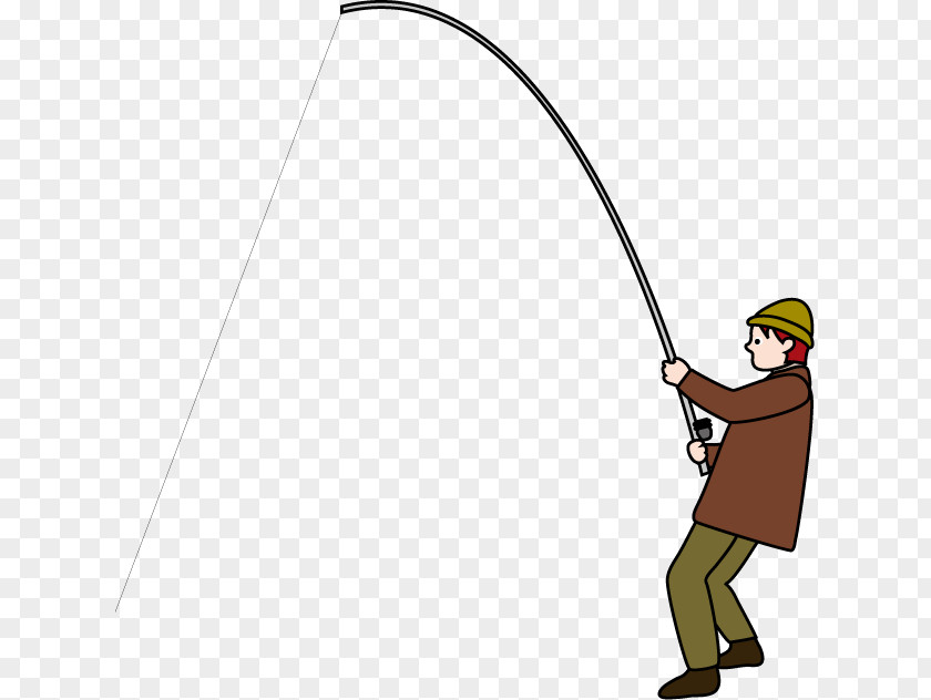 Angling Fishing Rods Line 假餌釣魚 Clip Art PNG