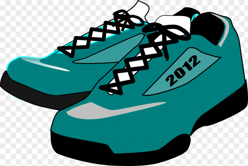 Cartoon Shoe Clip Art Sneakers Track Spikes Openclipart PNG