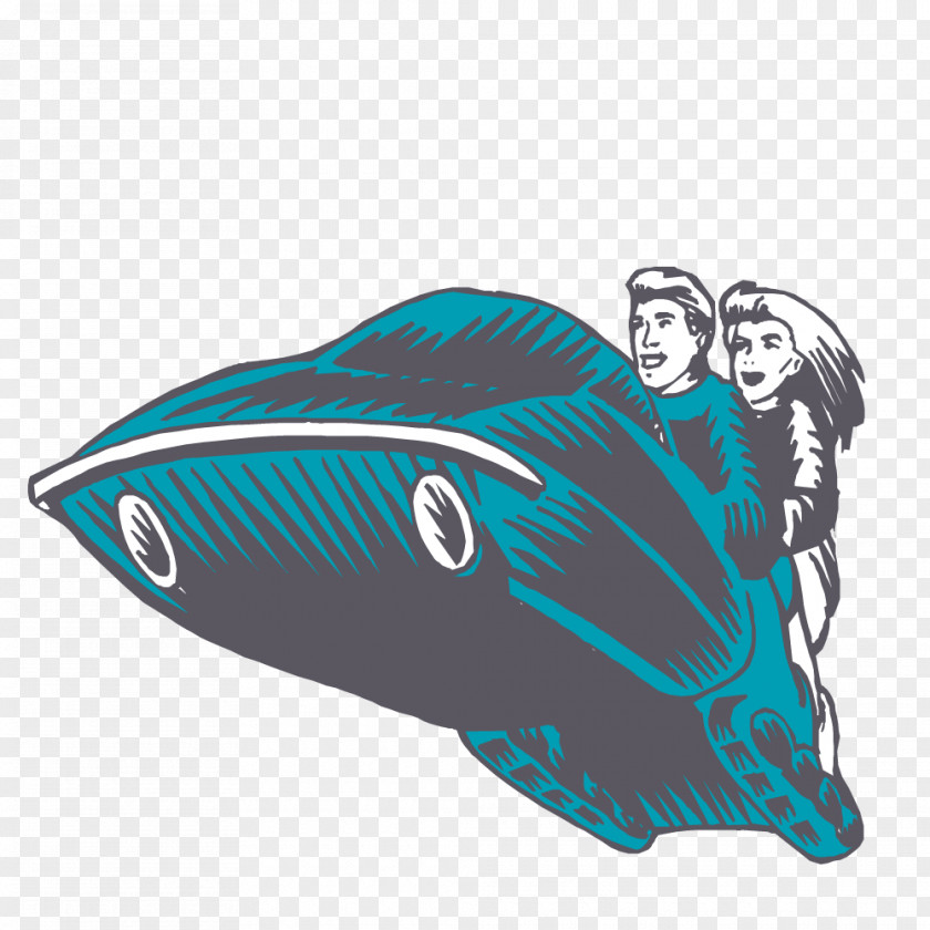 Couple Sitting On A Whale Significant Other Illustration PNG
