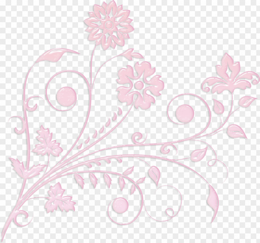 Design Floral Petal Pattern PNG
