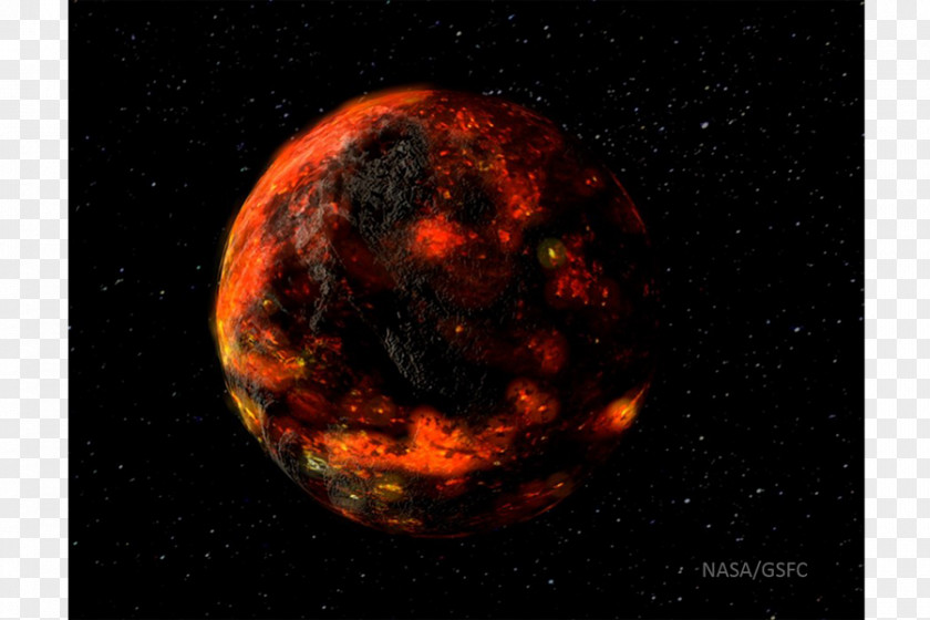 Magma Earth Giant-impact Hypothesis Atmosphere Of The Moon Science PNG