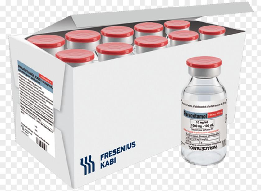Tablet Flacon Fresenius Acetaminophen Hospital PNG