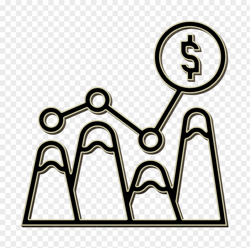 Blockchain Icon Data Analytics Chart PNG