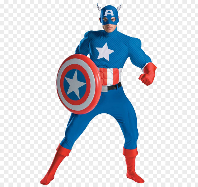 Captain America Iron Man Collector Halloween Costume PNG