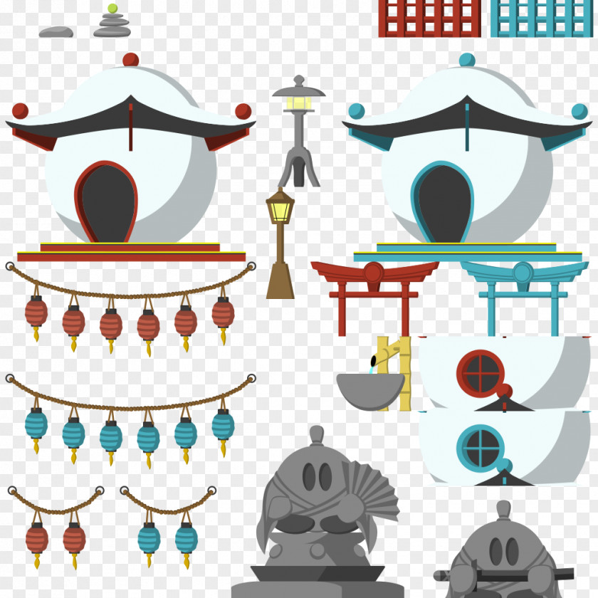 Temple Japan Clip Art PNG