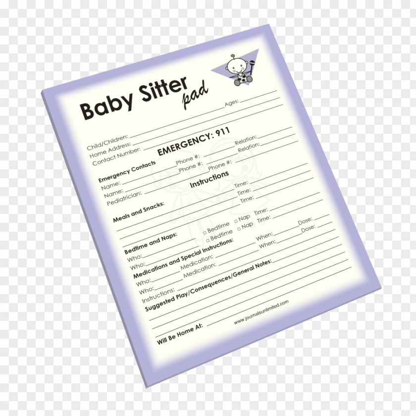 Child Nanny Infant Care Paper PNG