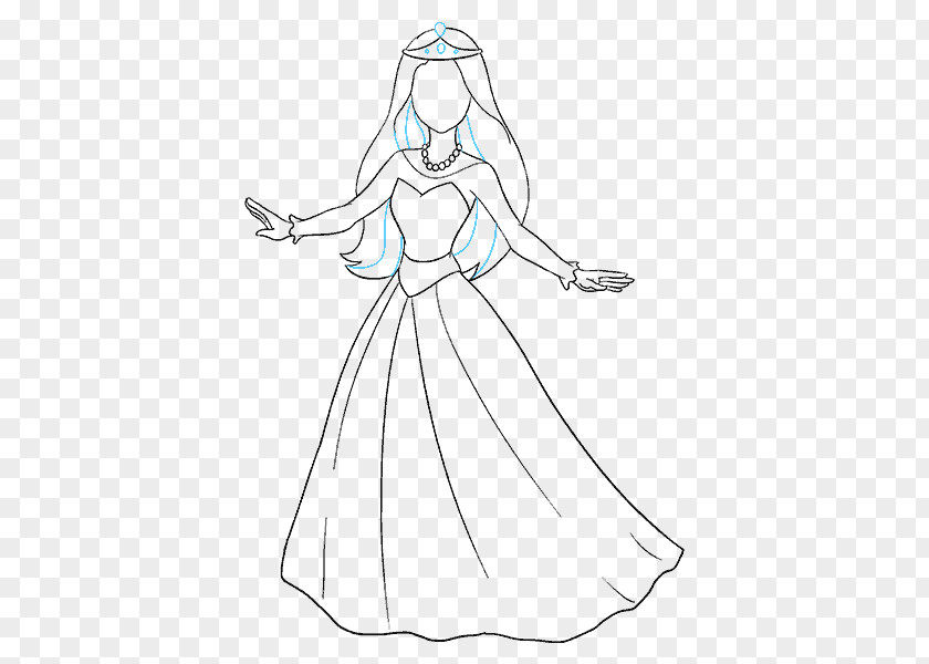 Disney Princess Ariel Tiana Drawing Cinderella PNG