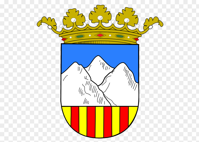 Peans Escudo De Teruel Albalate Cinca Escutcheon PNG