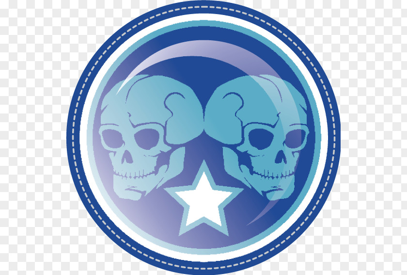 Skull Blue Label Vector Abuja Oyo State PNG