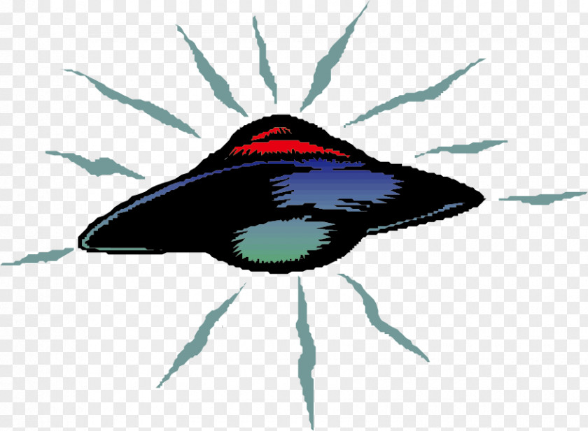 Vector UFO Spacecraft Clip Art PNG