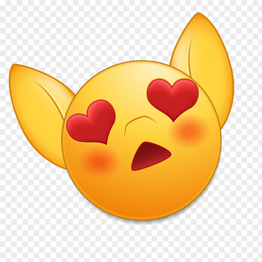 Blushing Emoji Heart World Day Pony Love PNG