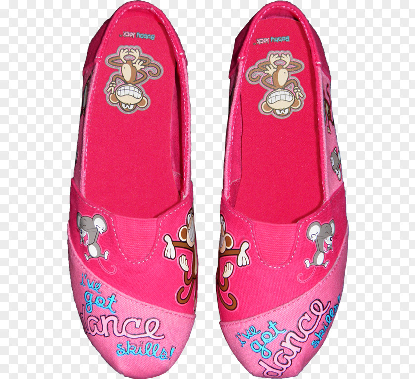 Bobby Jack Shoes Slipper Flip-flops Shoe Pink M PNG