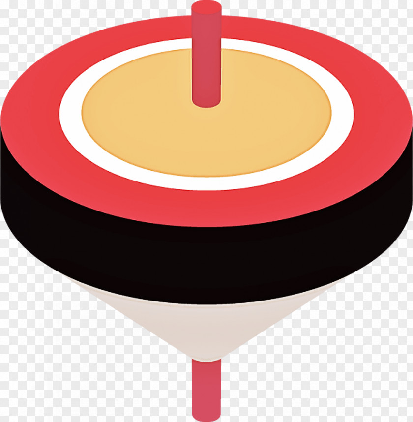 Table Red Top Circle PNG