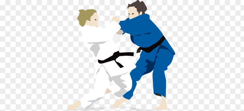 Vector Sport Sumo Judo Illustration PNG
