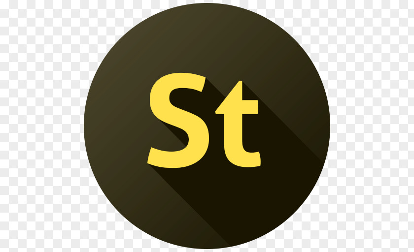 Adobe Story Brand Yellow Logo PNG
