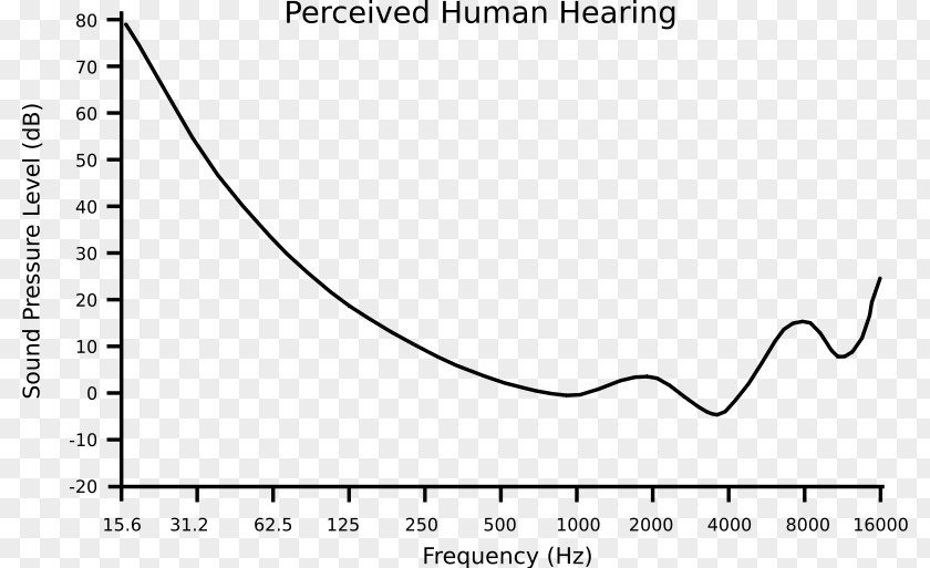 Audio Frequency Hearing Range Psychoacoustics PNG