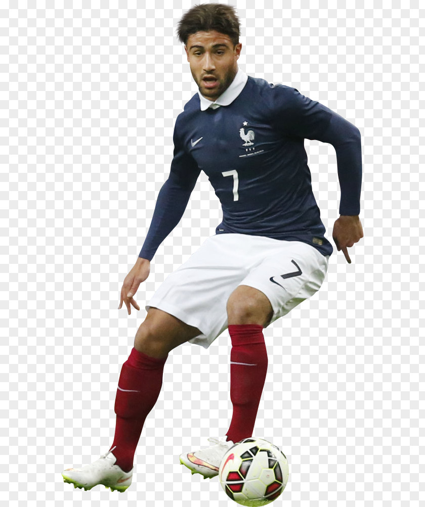 Football Nabil Fekir Soccer Player France National Team Jersey PNG