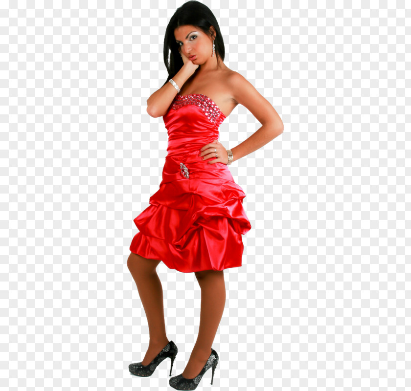 Ladies Short Woman Cocktail Dress Evening Gown Wedding PNG