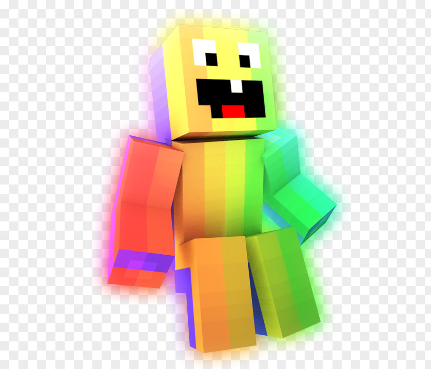 Mango Tango Minecraft Skin Rainbow Video Games Sky Painting PNG