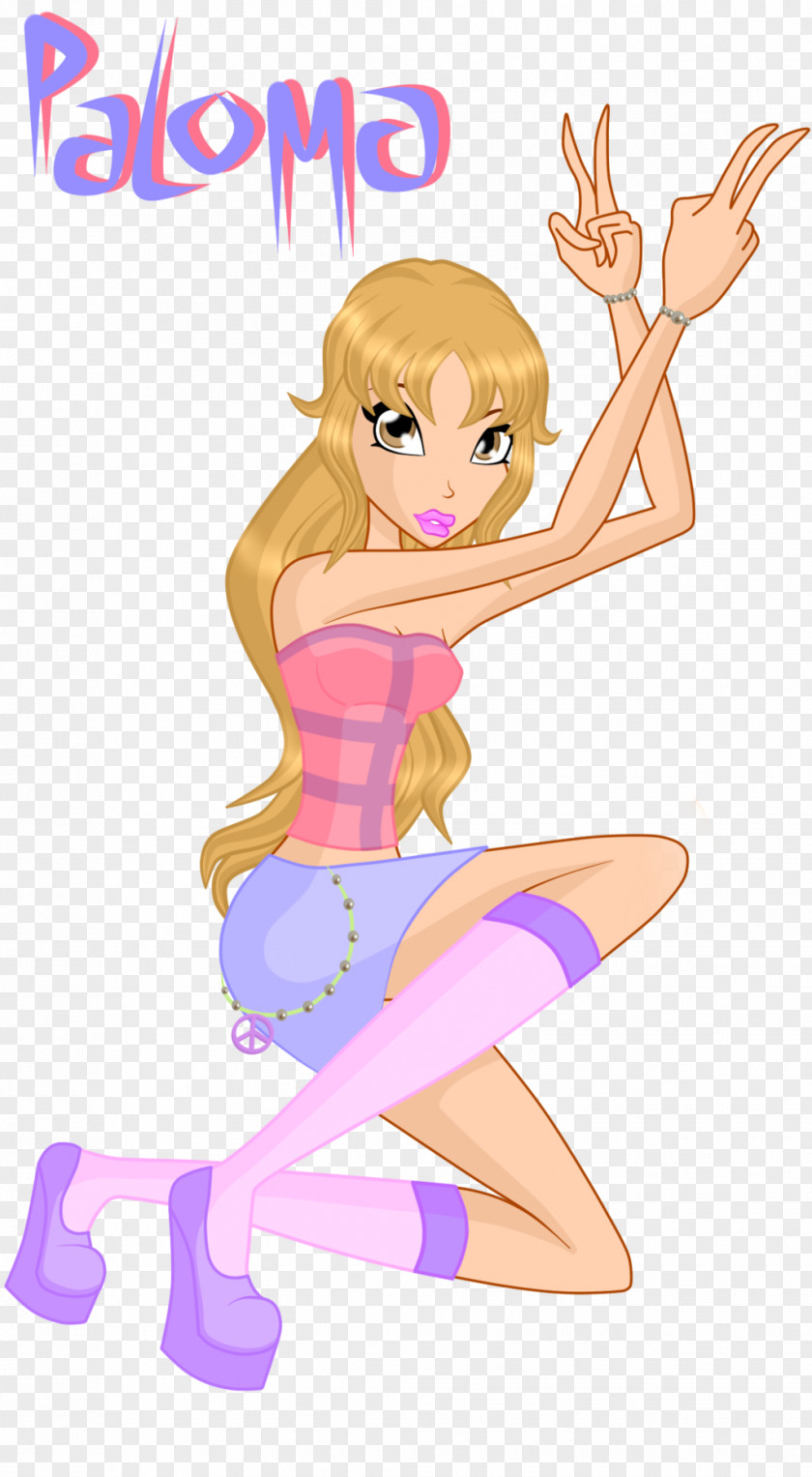 Paloma Believix Hair The Dress Finger PNG