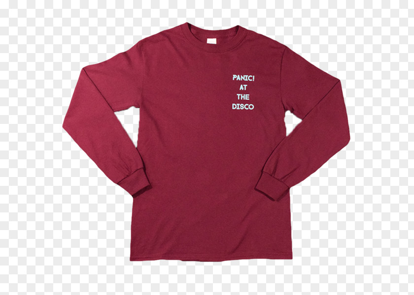 T-shirt Long-sleeved Panic! At The Disco PNG