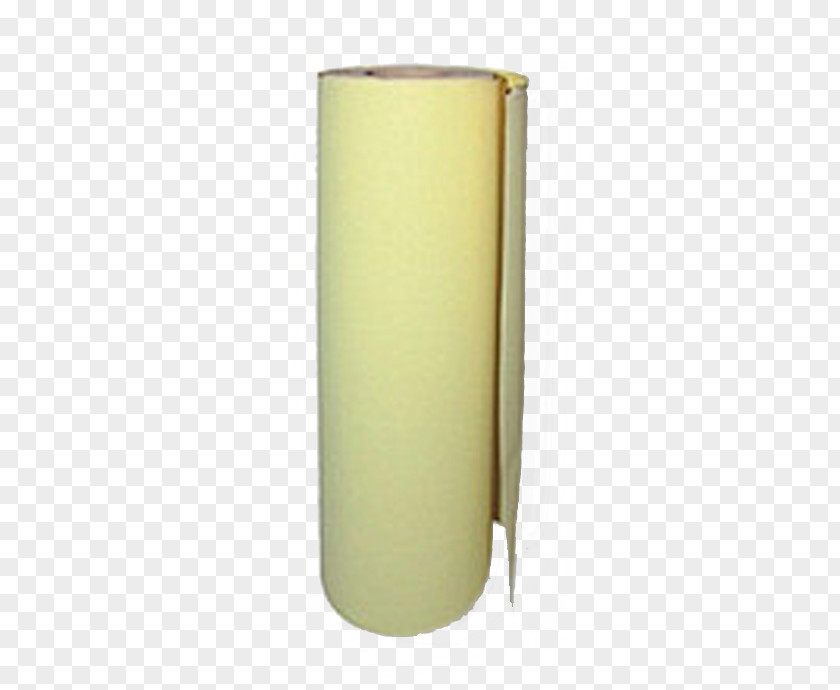 Yellow Gold Foil Cylinder PNG