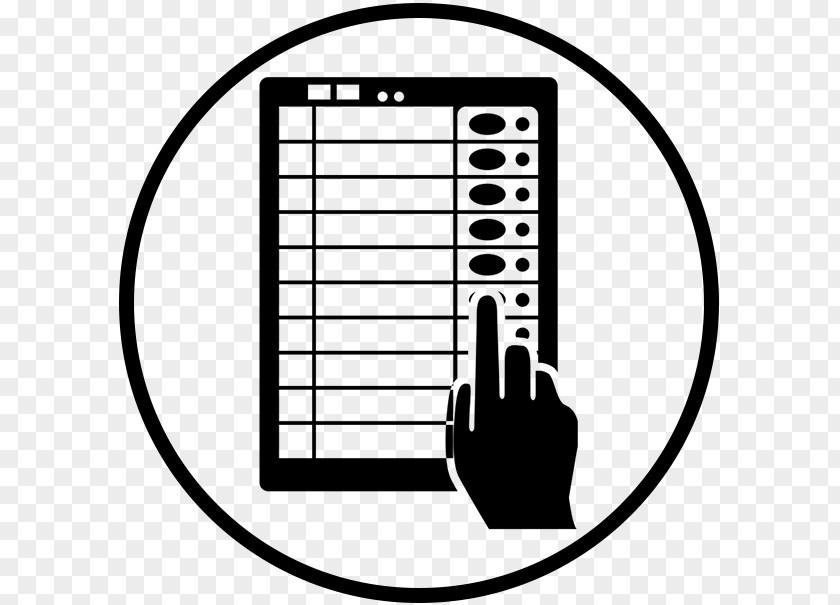 India Electronic Voting In Election Machine PNG