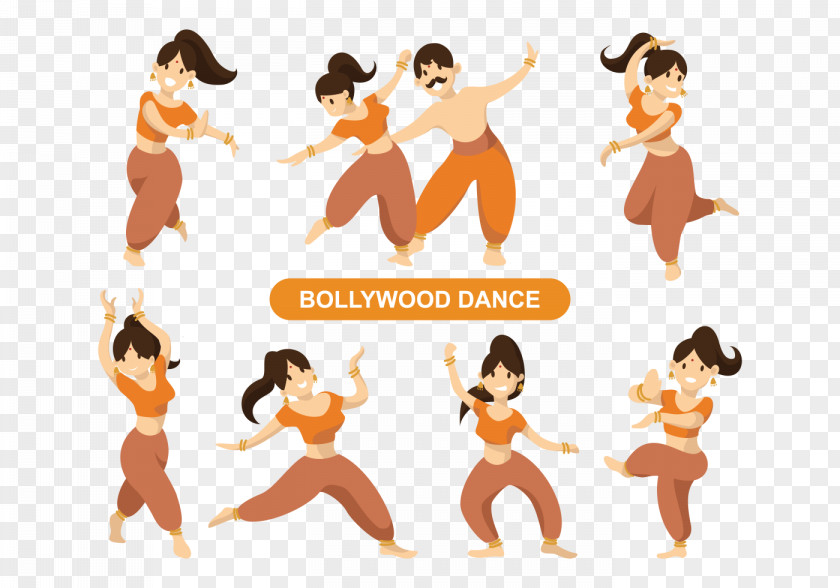 Indian Wedding India Cartoon Dance PNG