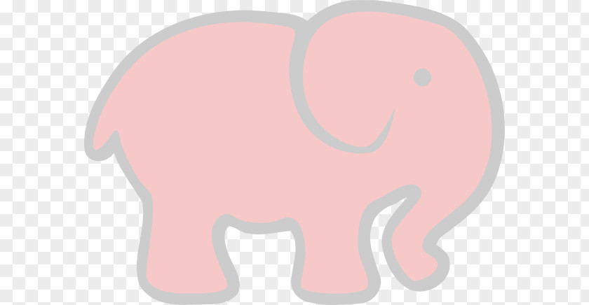 Pink Elephant Indian African Pig Curtiss C-46 Commando Snout PNG