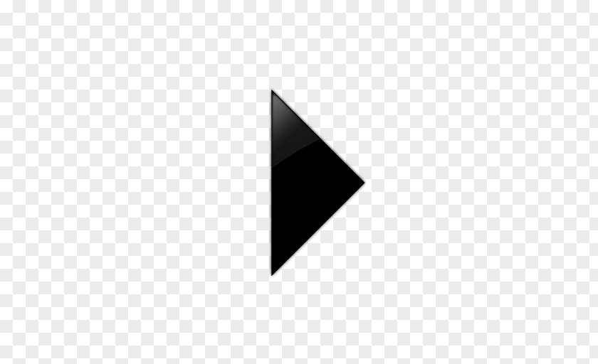 Play Button Black And White Icon PNG