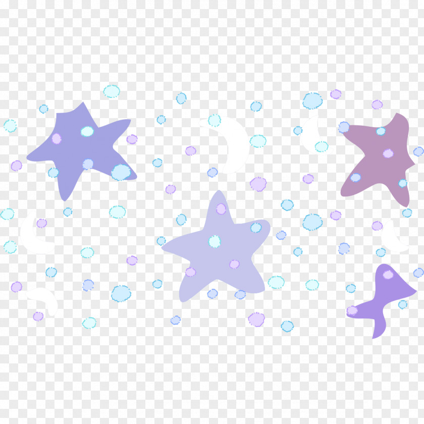 Star Decoration Shading Pattern PNG