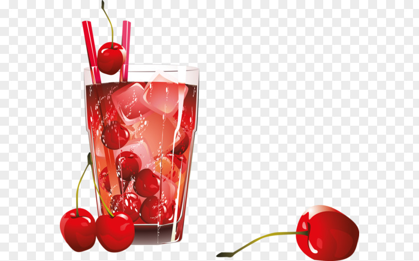Cherry Drink Photography Clip Art PNG