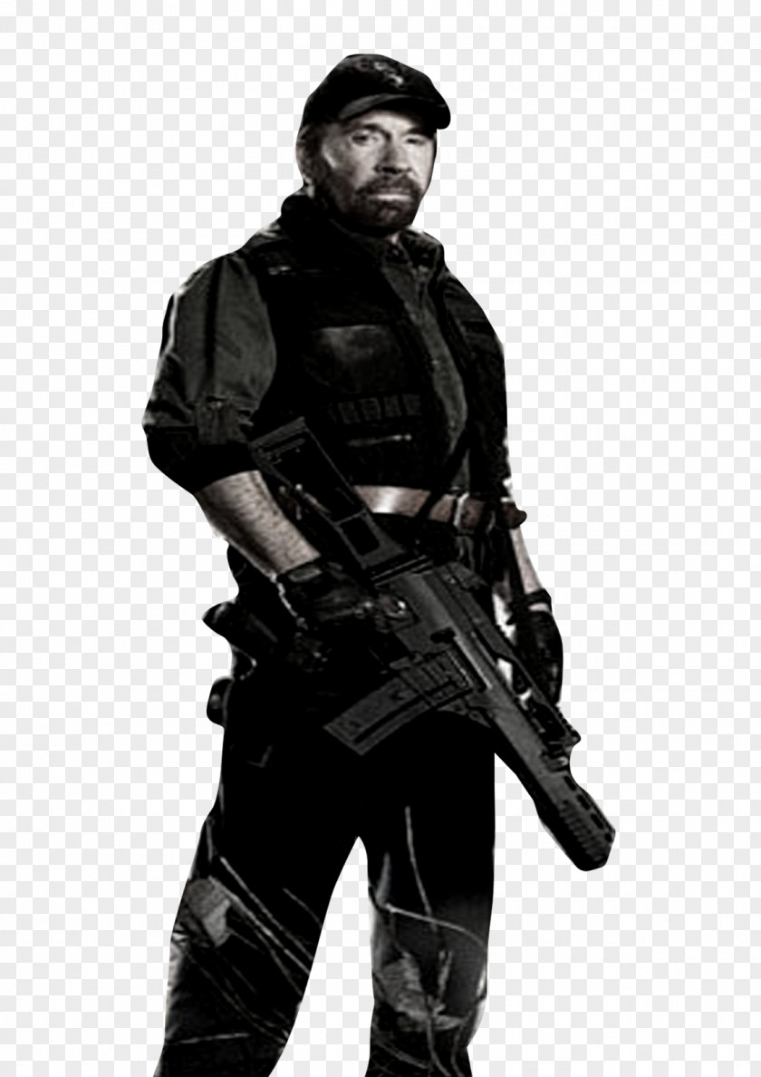 Chuck Norris File The Expendables 2 PNG