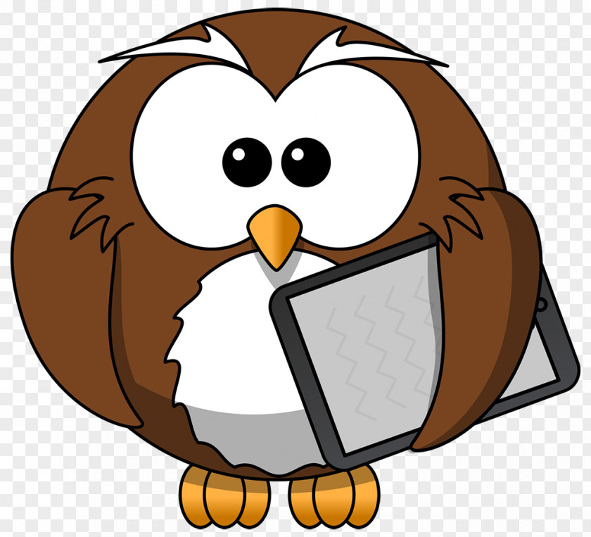 Kids Cartoon Owl Sony Reader E-Readers E-book Clip Art PNG