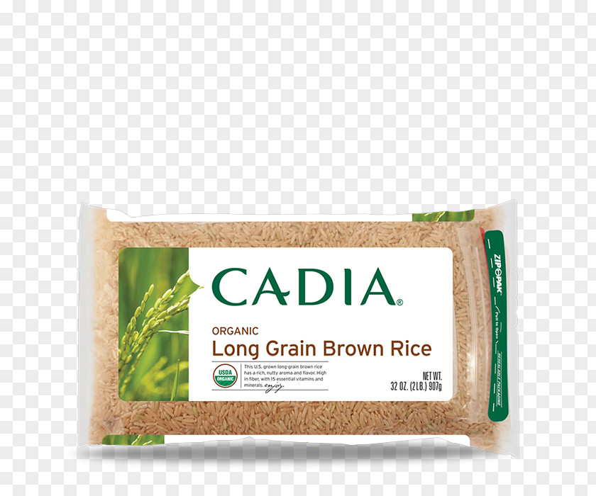 Rice Grains Organic Food Arroz De Grano Largo Brown Oryza Sativa PNG