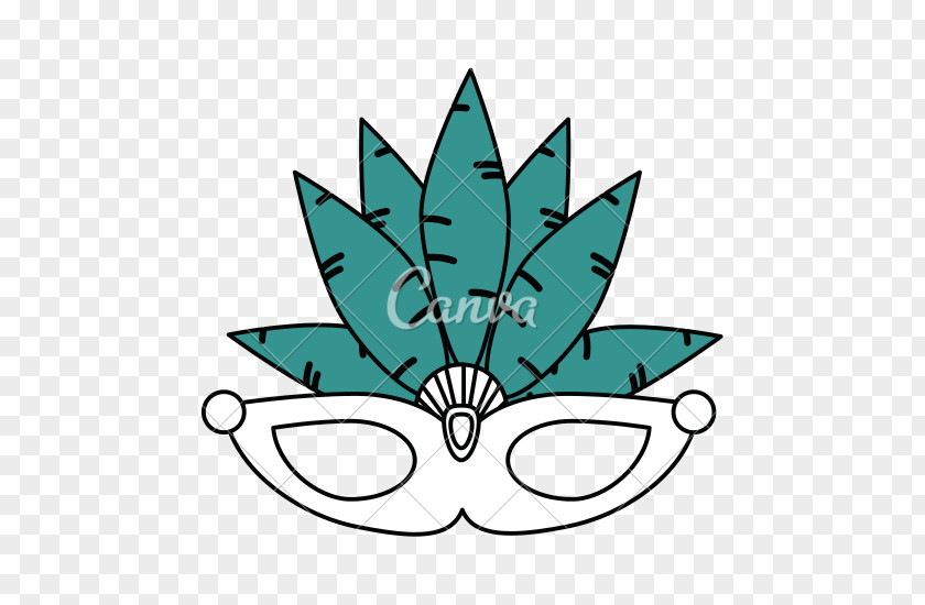 Brazilian Carnival Line Art Clip PNG