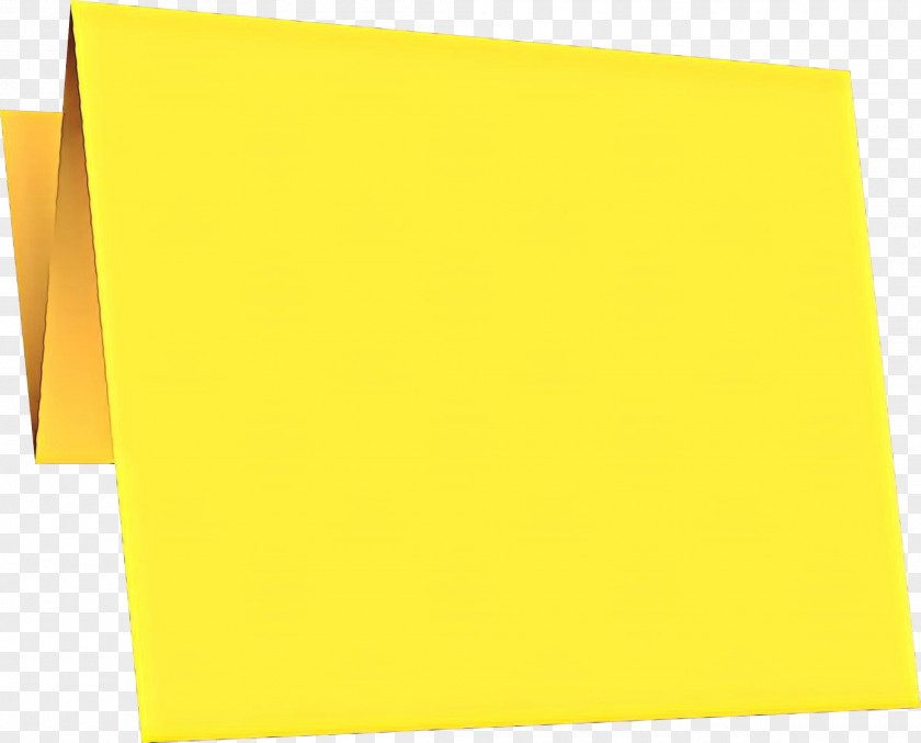 Construction Paper Folder Yellow Background PNG