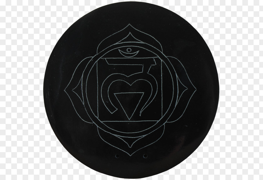 Muladhara Chakra Tableware Black M PNG