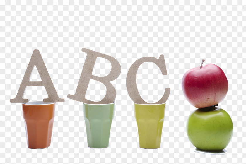 The ABC In Cup And Apples Next To It Uiwang Letters Uc7a5uc120ud654uc758 Uad50uc2e4ubc16 Uae00uc4f0uae30 School PNG